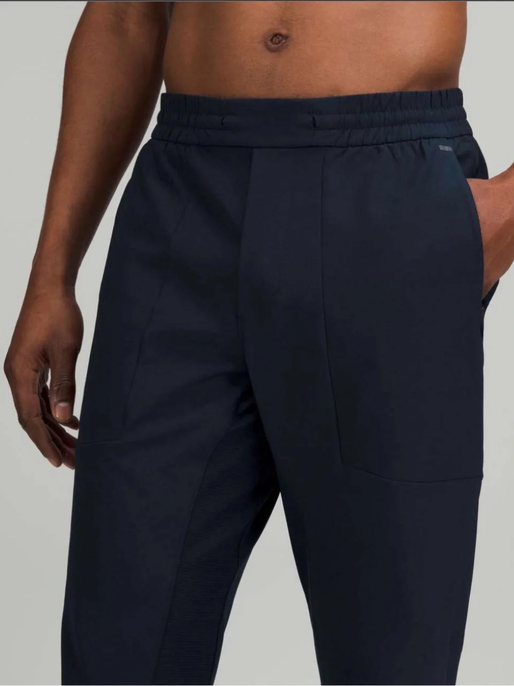 Lululemon License to Train Jogger Men L Blue M5AEGS Workout Athletic LTT Pants